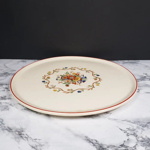 1940's Universal Cambridge Ovenware Serving Plate Vintage - Picture 4 of 6